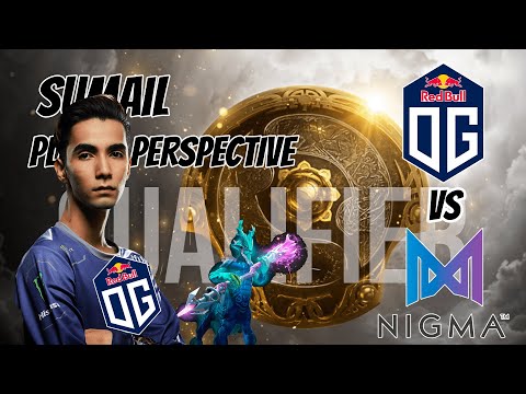 OG.SUMAIL [Leshrac] Player perspective - OG VS NIGMA - TI 10 Qualifier