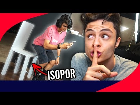 I MADE A STYROFOAM CHAIR AND TROLLED EVERYONE WHO SAT ON IT!