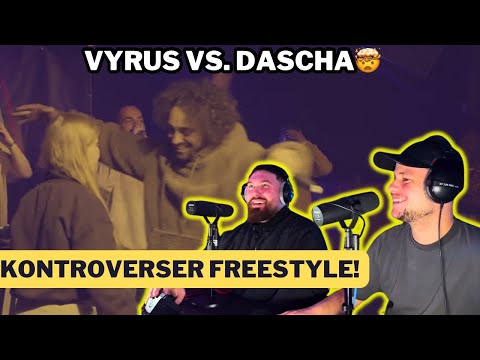 VYRUS VS. DASCHA🤯 TOPTIER TAKEOVER FREESTYLE 💥 REACTION