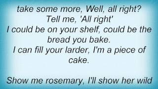 Jethro Tull - Piece Of Cake Lyrics