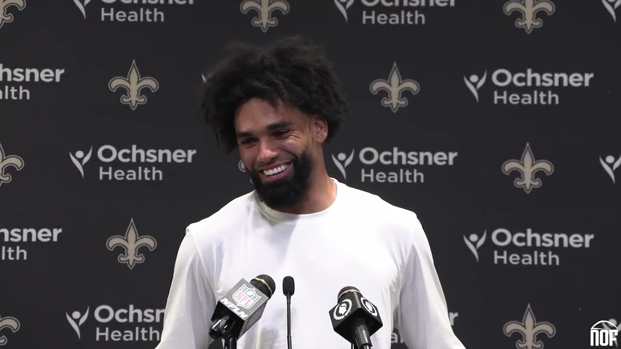 Saints WR Chris Olave on career high receptions and yards vs Jets, considering retirement in 2024
