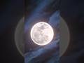 The Super Blue Moon of tonight (August 19th 2024) #moon #supermoon #bluemoon #fullmoon #space