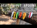 Video Thumbnail for BEST Spoons For Catching Rainbow Trout! How To Fish For Stocked Trout! Kayak Fishing Saskatchewan