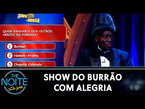 Show do Burrão com Alegria | The Noite (24/09/24)