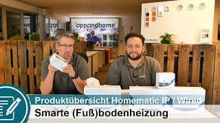 Heizung steuern mit Homematic IP - Eine Produktübersicht