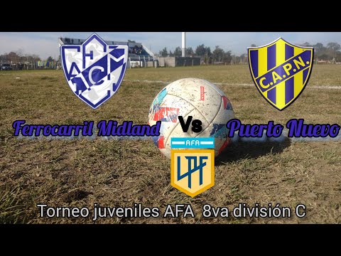 Ferrocarril Midland vs Puerto Nuevo 8va división torneo de AFA fecha número 4