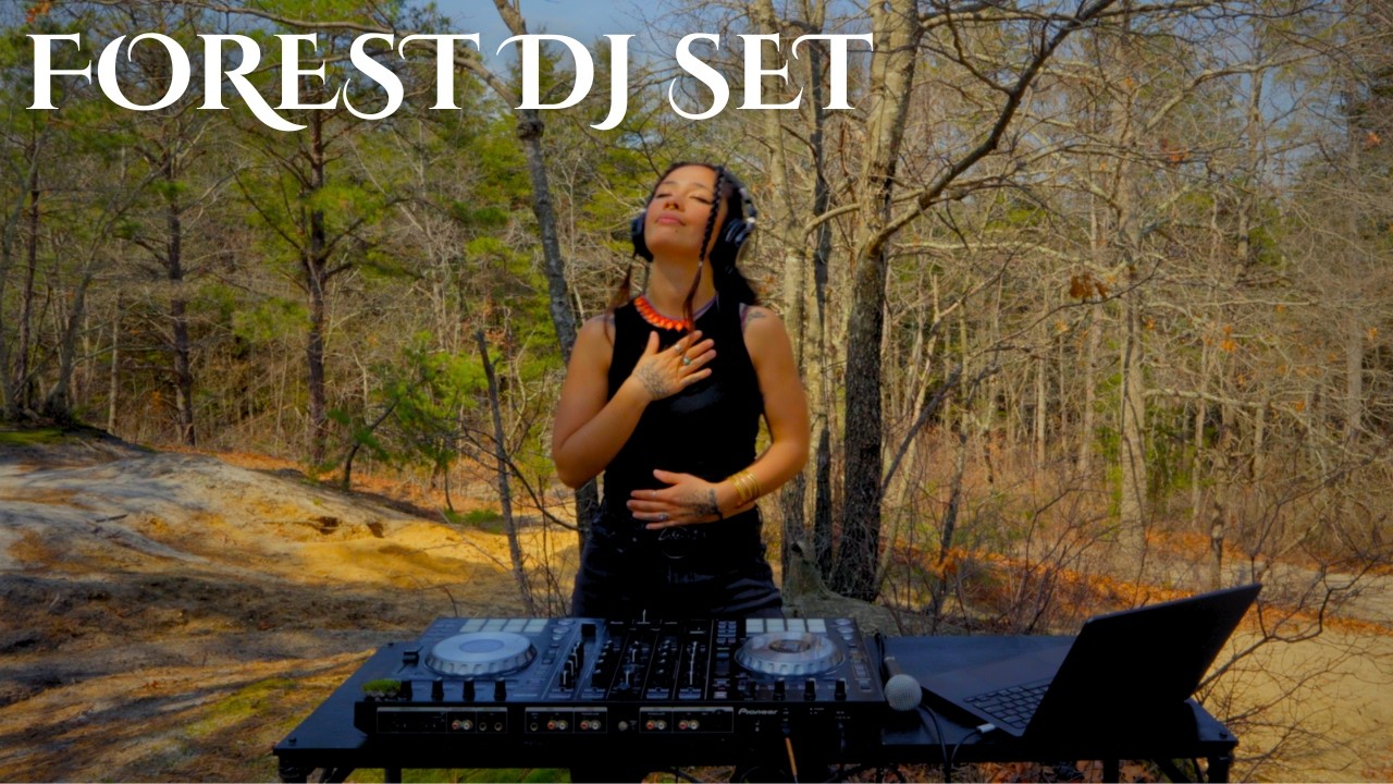 I Recorded a Ceremonial DJ Set in the Forest 🌿 Organic House, Live Vocals & Breathwork Journey