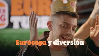 Burger King SIGUE EL ESPAÑA – SUIZA CON LOS EUROTUBERS anuncio