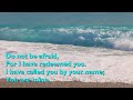 Do Not be Afraid, For I Have Redeemed You (5vv+refrain) [with lyrics for congregations]