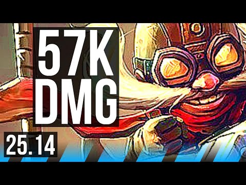 CORKI vs VEIGAR (MID) | 57k DMG, 17/5/19, Godlike | NA Master | 25.14