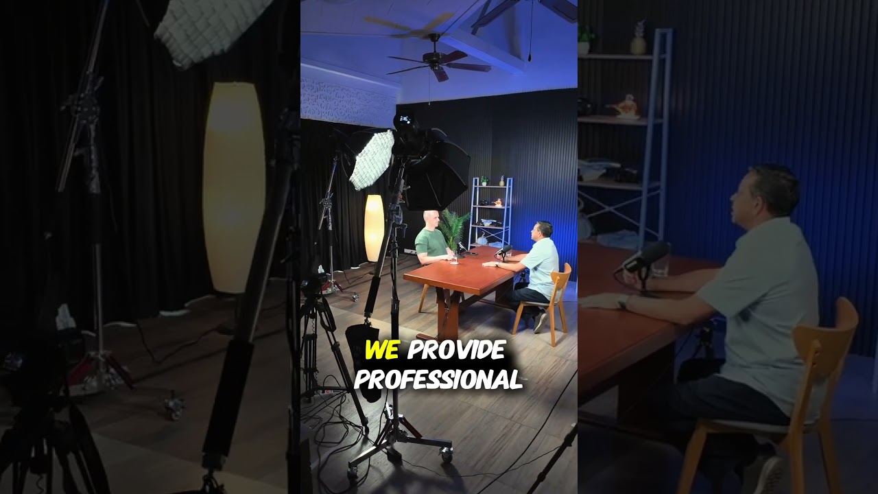 Podcast Studio — Vertical Production Sample video thumbnail