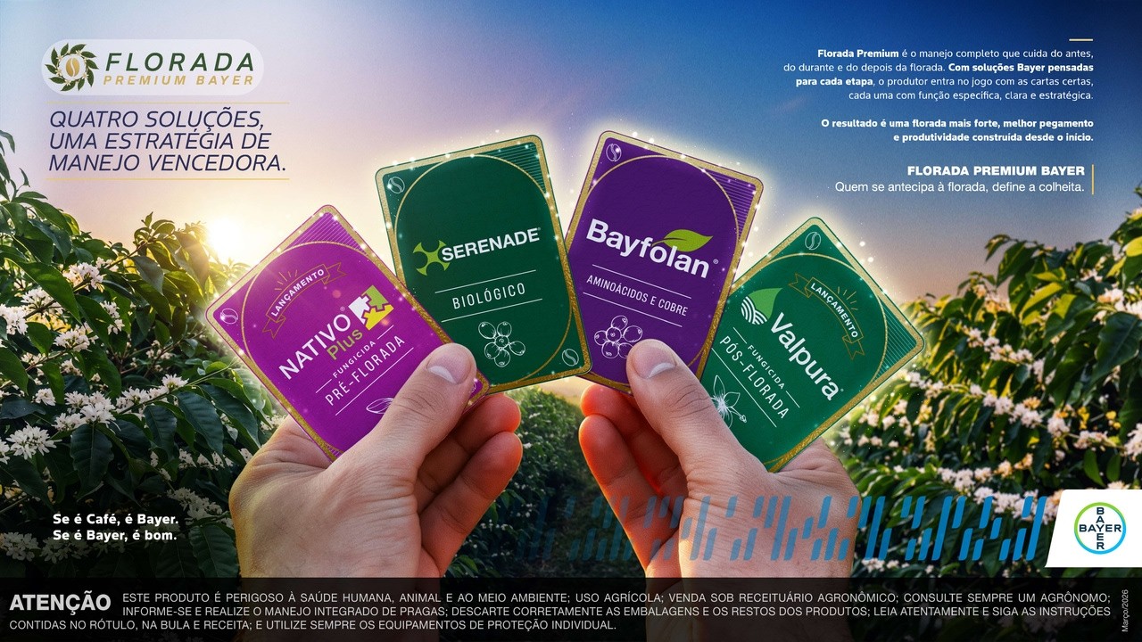 Florada Premium: Quem se antecipa à florada, define a colheita