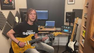 The Mark Knopfler &amp; Phil Palmer Calling Elvis Guitar Lick, Dire Straits On Every Street Tour