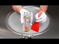 I Make Fruko Frutti Watermelon Kiwi Ice Cream Rolls 30 C ASMR