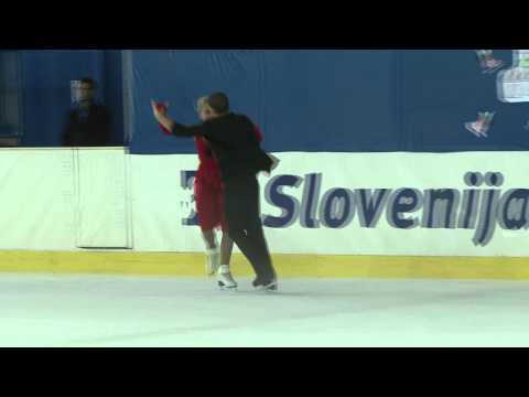 13 V. ZAHKLYUPANA / J. FLEMIN (FRA) - ISU JGP Sencila Bled Cup 2012 Junior Ice Dance Short Dance