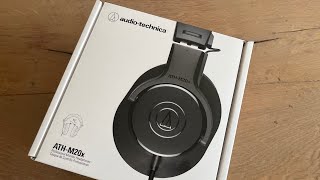 Video thumbnail for Audio-Technica ATH-M20X Professional Studio Monitor Headphones Unboxing. by Gadgets for Gentlemen