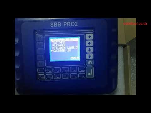 Programador Llaves con Chip SBB Pro2 V.48.88 - Imporchile