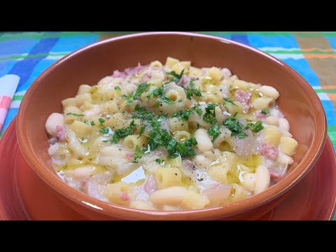 Pasta e Fagioli con le cotiche, Ricetta Originale