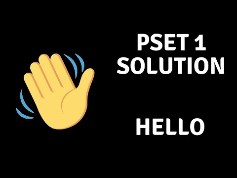 CS50 Problem Set 1 - Hello Walkthrough (Step by Step for Beginners)