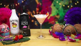 The Booze Bar | How To Make A Tequila Rose Colada Fresca