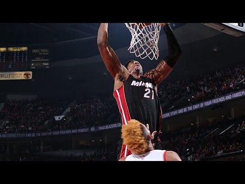 Hassan Whiteside 28 Pts Highlights | Heat vs Blazers | December 3, 2016 | 2016-17 NBA Season