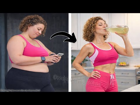 In the morning, Drink these 3 things together and belly fat will be gone! 🔥Weight Loss Drink