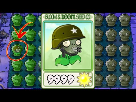 100% Vasebreaker Endless | Gatling PEA ZomPlants - Plants vs Zombies Mod ZomPlants vs Zombotany