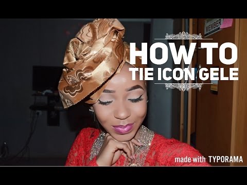 How To Tie gele/ Nigeria Icon Gele/ Africa fashion part 2 /Beauty Hauljj