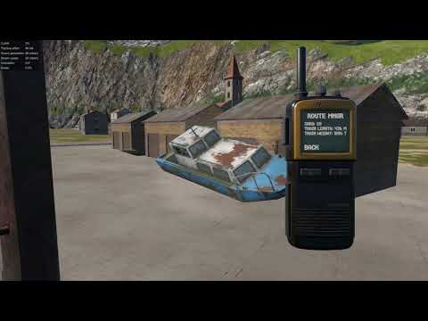 Derail Valley - SH-282 - Double Header Steam Train - HT to SM(Slip Cargo) to GF - FullFruntall