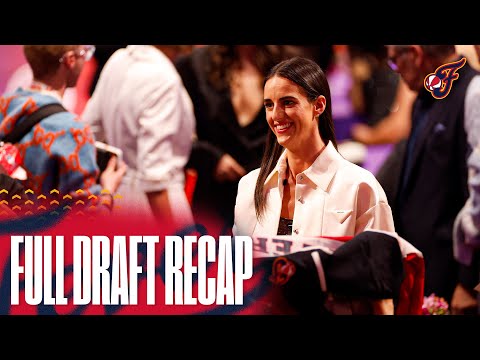 Indiana Fever | Relive the 2024 WNBA Draft, Where We Selected Caitlin Clark First Overall