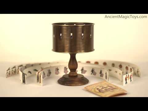 The Zoetrope Optical Toy Pre-Cinema Animation Device