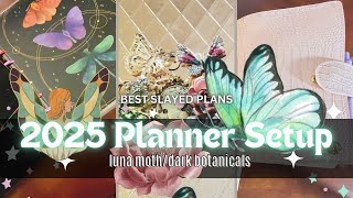 2025 Planner Lineup: Luna Moth and Fairycore! Classic Happy Planner and TAS B6 Notebook