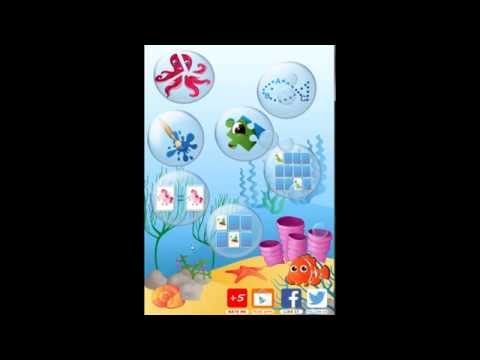 Jigsaw puzzles, coloring book Video