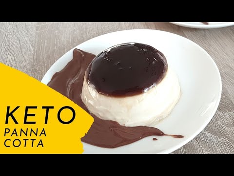 KETO Panna Cotta kawowa