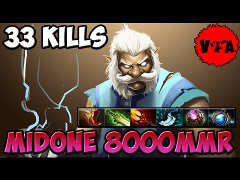 Dota 2 - MidOne 8000 MMR Plays Zeus vol #1 - Ranked Match
