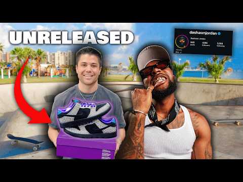 Pro Athlete Gifts Me His Unreleased Nike Sneakers!