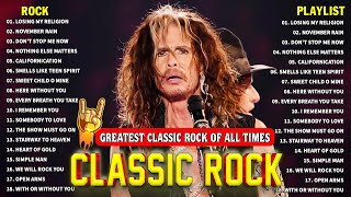 Queen, Nirvana, Led Zeppelin, Bon Jovi, Aerosmith, ACDC - Classic Rock Songs 70s 80s 90s Full Album