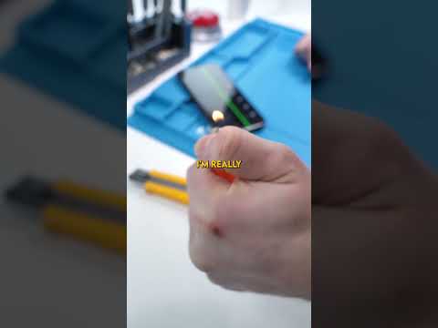 The Ultimate GREEN LINE Fix...? (Using Fire) #Shorts