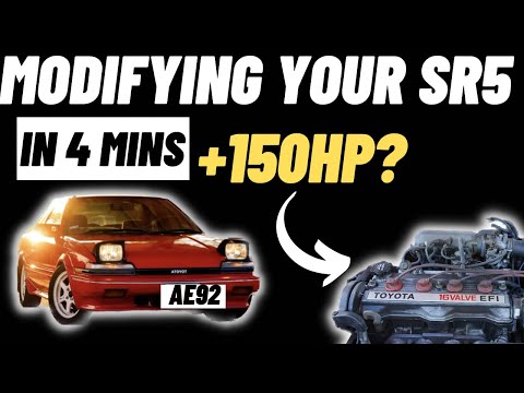 Modifications to do on your Ae92 SR5! Mod your 4AF/4AFE! 1988-1992 Toyota Corolla