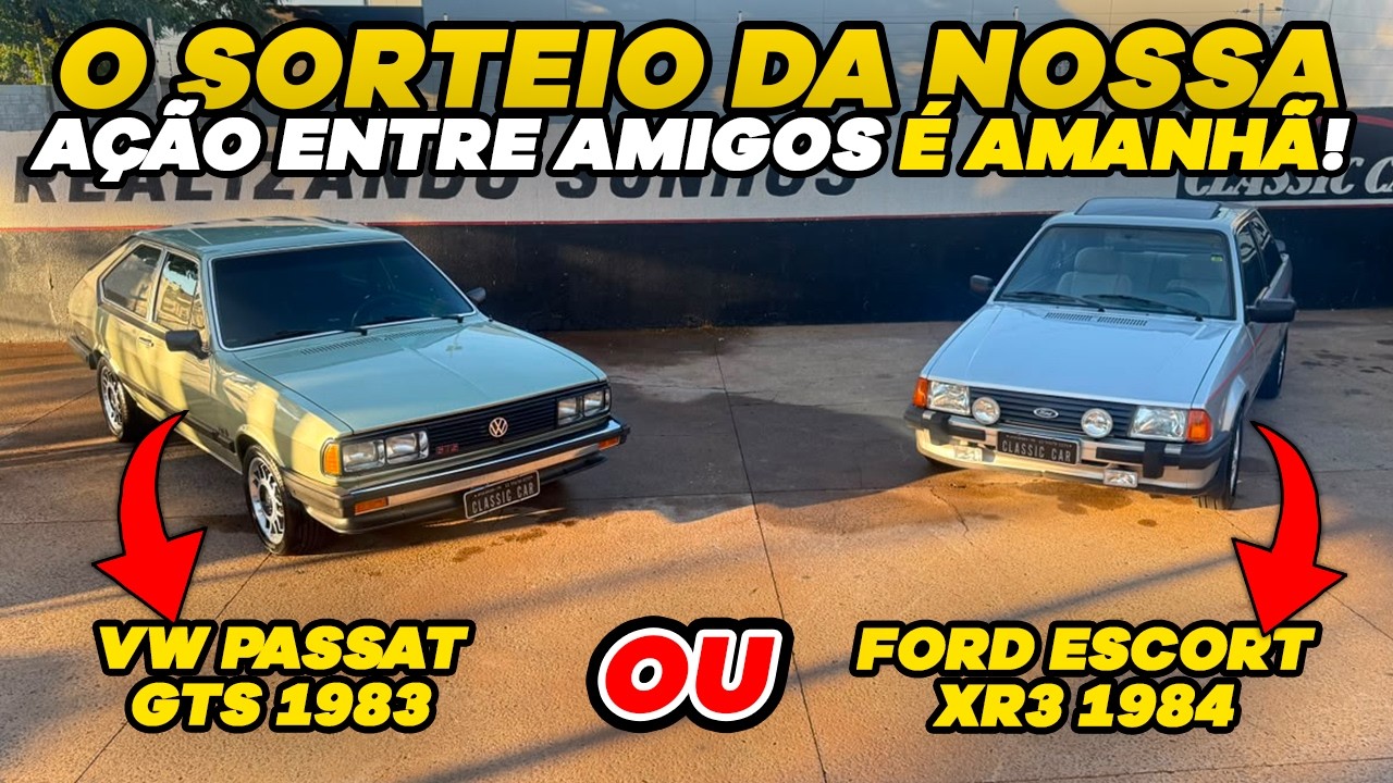 O SORTEIO DA NOSSA AÇÃO ENTRE AMIGOS É AMANHÃ!!