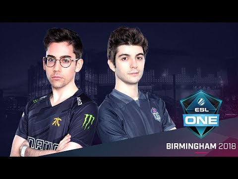 Dota 2 - Fnatic vs. OG - Game 1 - Quarterfinal - ESL One Birmingham 2018