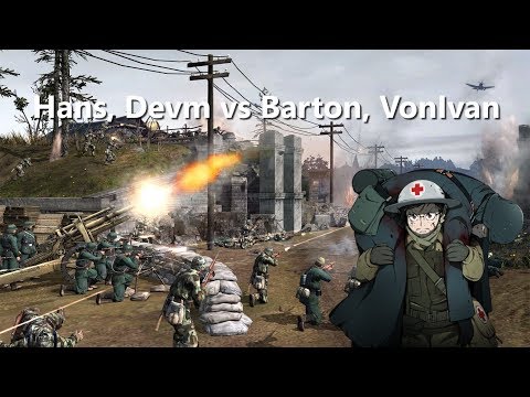Hans and Devm vs Barton and VonIvan