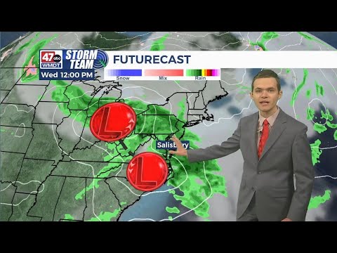 Sunny Monday, rain and cool temperatures arrive mid-week - Overnight Forecast (05/19/25)