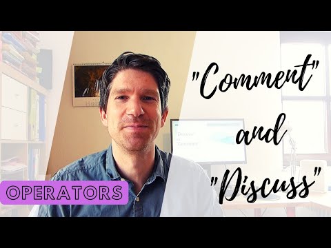 Aufgaben „Kommentieren“ vs. „Diskutieren“ – ein Vergleich