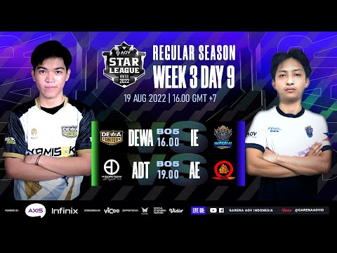 ASL 2022 Winter Week 3 Day 9 | Garena AOV Indonesia