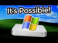 ACTUALLY Running Windows XP On An Apple TV