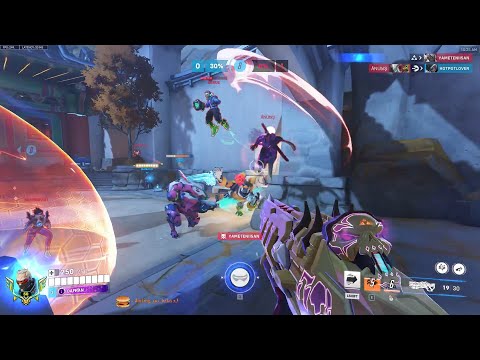 16K Heals! Dafran INSANE Tracking Aim Soldier 76 Overwatch 2 Season 19 Top 500