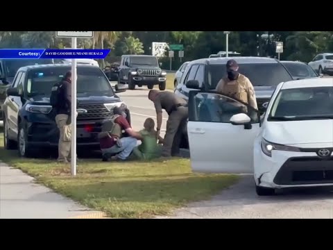 Woman releases statement after viral video shows federal agents briefly detaining her in Key Largo