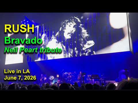 Rush Bravado with Neil Peart tribute monologue - Opening Night LA Forum