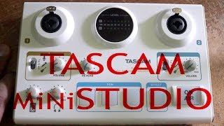 Video thumbnail for TASCAM MiNiSTUDIO ( US - 42 ) Test And Basic Tutorial by Justin Omoi